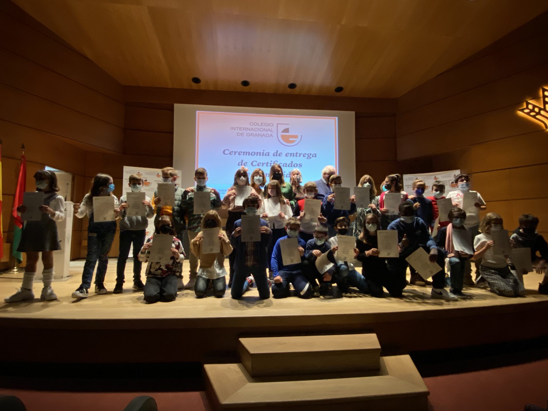 Entrega de los certificados de Cambridge Entrega de los certificados de Cambridge