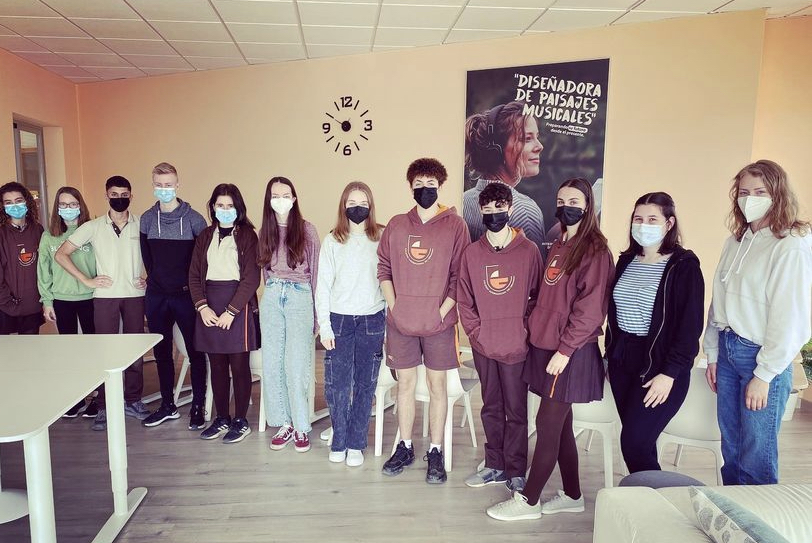 Alumnos alemanes en el CIG Alumnos alemanes en el CIG