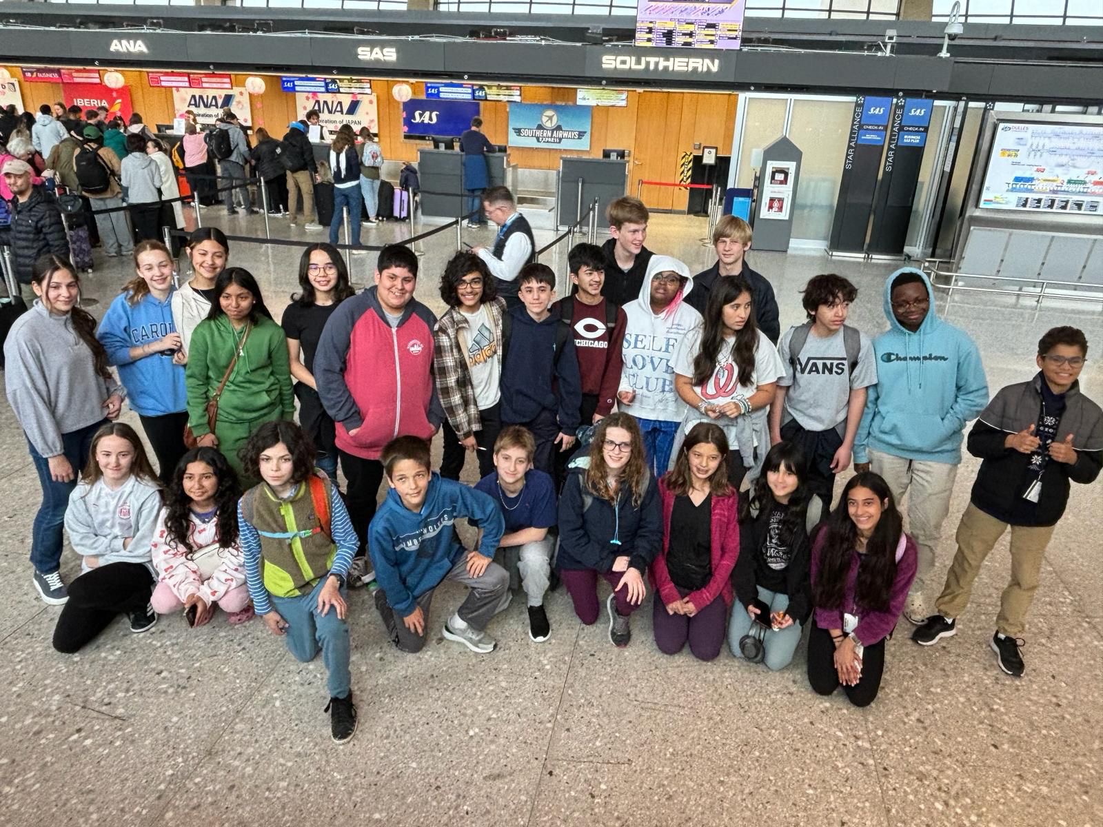 Alumnos americanos en el CIG