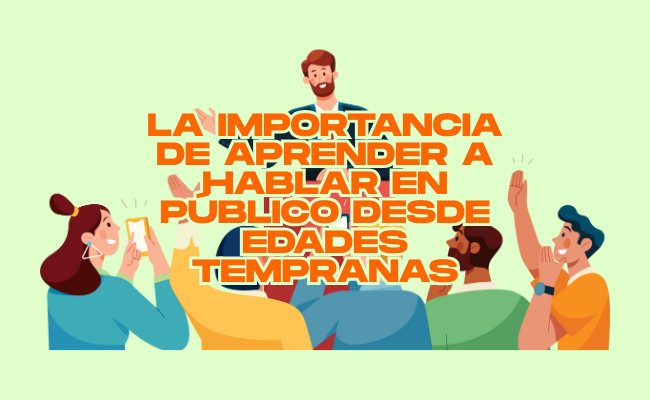 The importance of learning to speak in public from a young age