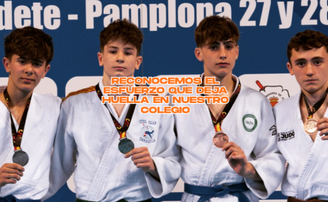 Reconocemos el esfuerzo que deja huella en nuestro colegio