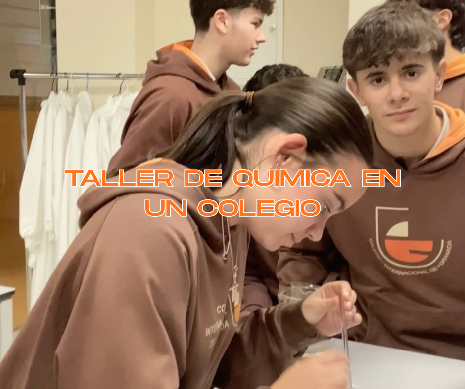 Ciencia y creatividad en el aula | Taller de química en un colegio bilingüe en Granada