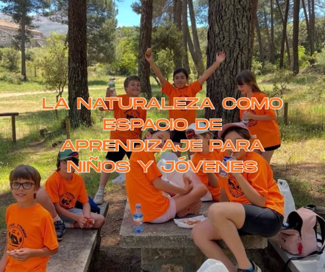 La naturaleza como espacio de aprendizaje para niños y jóvenes