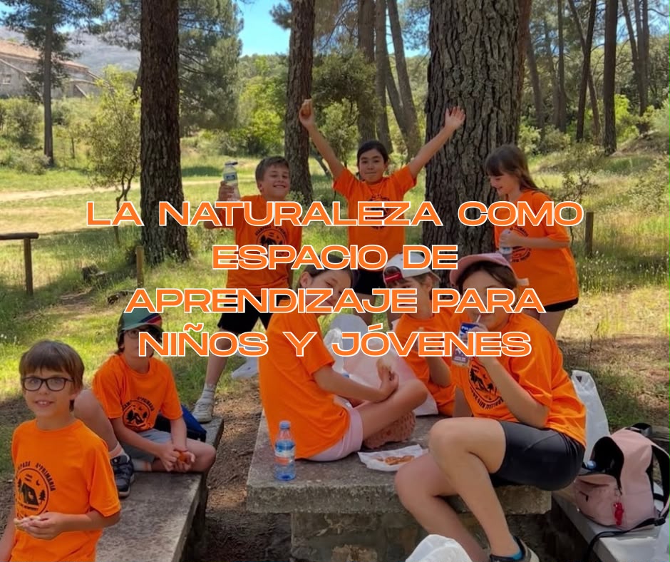 La naturaleza como espacio de aprendizaje para niños y jóvenes